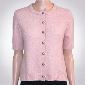 Truth by Republic Dusty Pink Fuzzy Knit Cardigan
